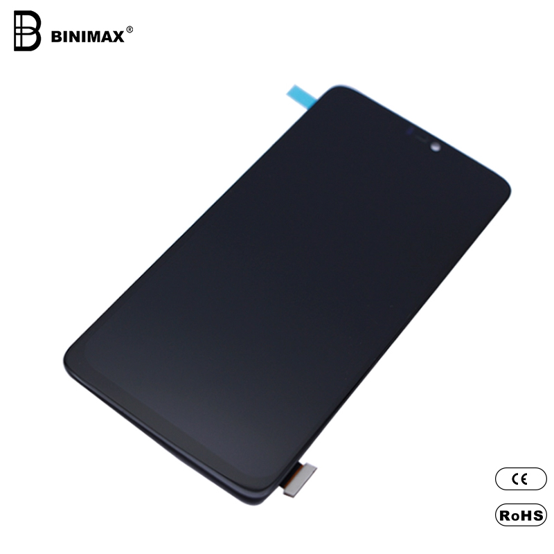 SmartPhone LCD-skärmmoduler BINIMAX-display för ONE PLUS 6 mobiltelefon
