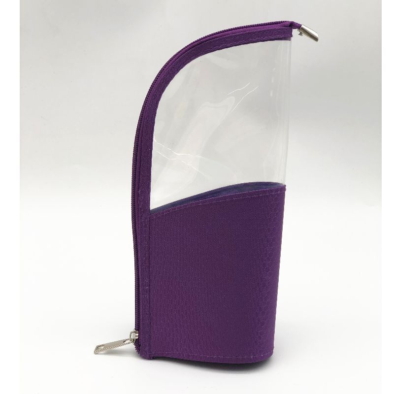 Upstanding Makeup Brush Holder Case Deformable Makeup Brush Bag