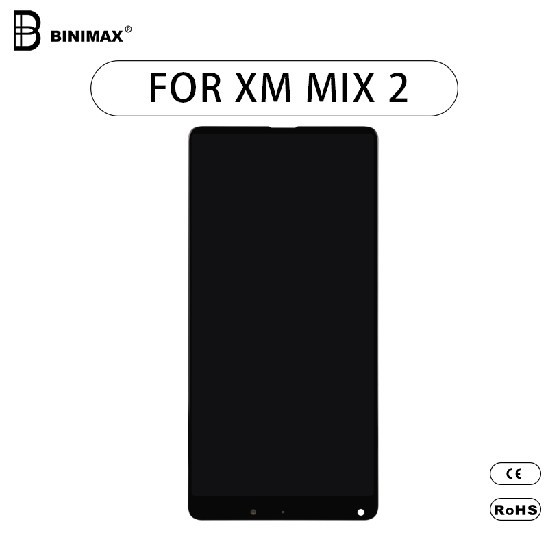 Mobiltelefon LCD- skärmvisning BINIMAX ersätter mobilvisning för MI-mix 2