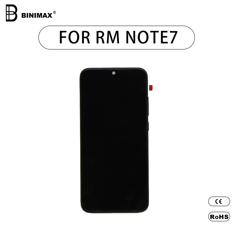 Mobiltelefon LCD-skärm BINIMAX reparationsmobil för redmi not 7