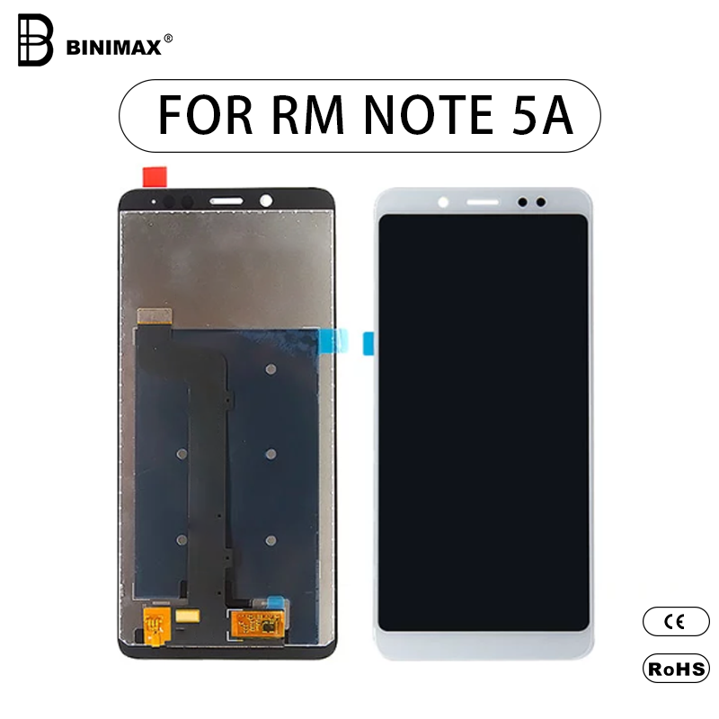 Mobiltelefon LCD-skärm BINIMAX utbytbara mobilvisning för REDMI 5A