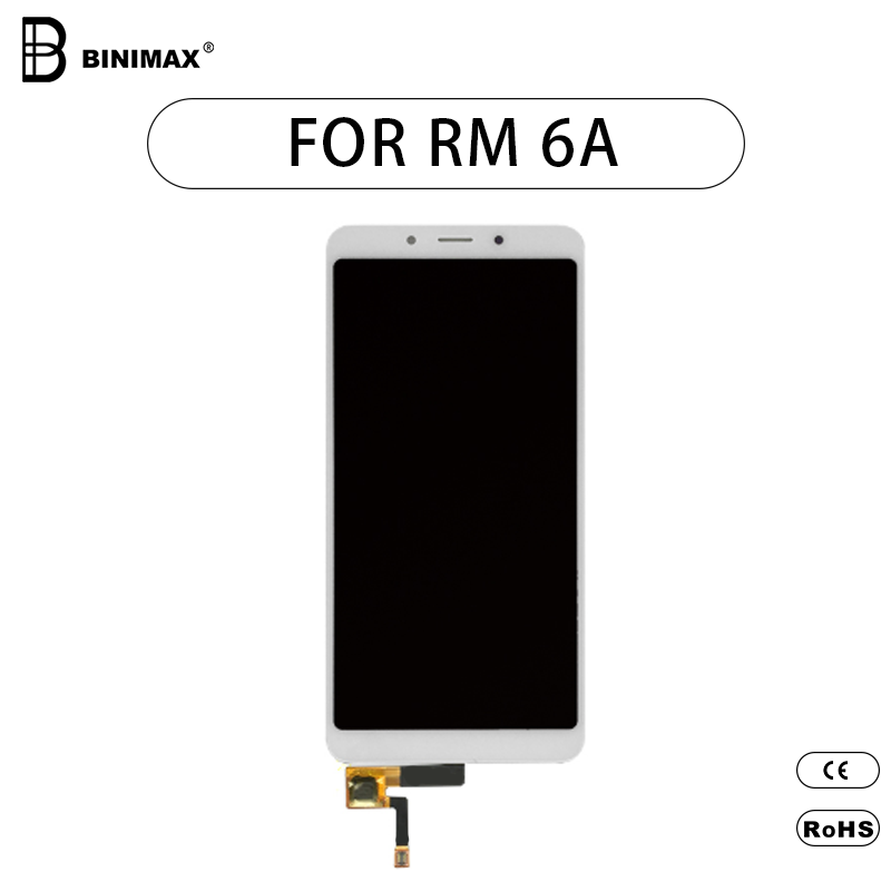 Mobiltelefon TFT LCD-skärm BINIMAX utbytbara mobilvisning för redmi 6a