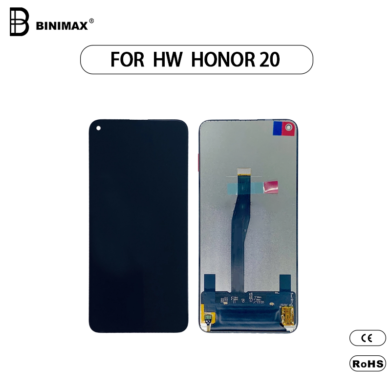 Mobiltelefon TFT LCD-skärmar Monteringsdisplay för HW HONOR 20