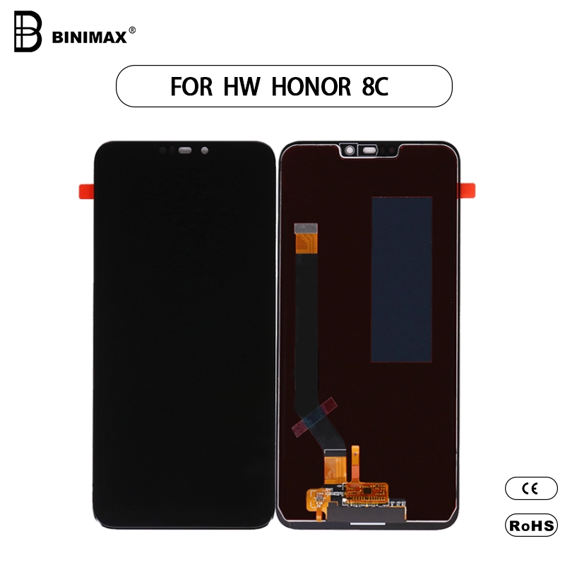 Mobiltelefon TFT LCD-skärmar Monteringsdisplay för HW honor 8c