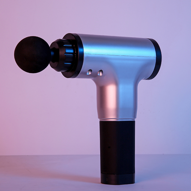 12V Muskel Relax Massager Massagepistol Handhållen Vibration Massager Fascia Gun