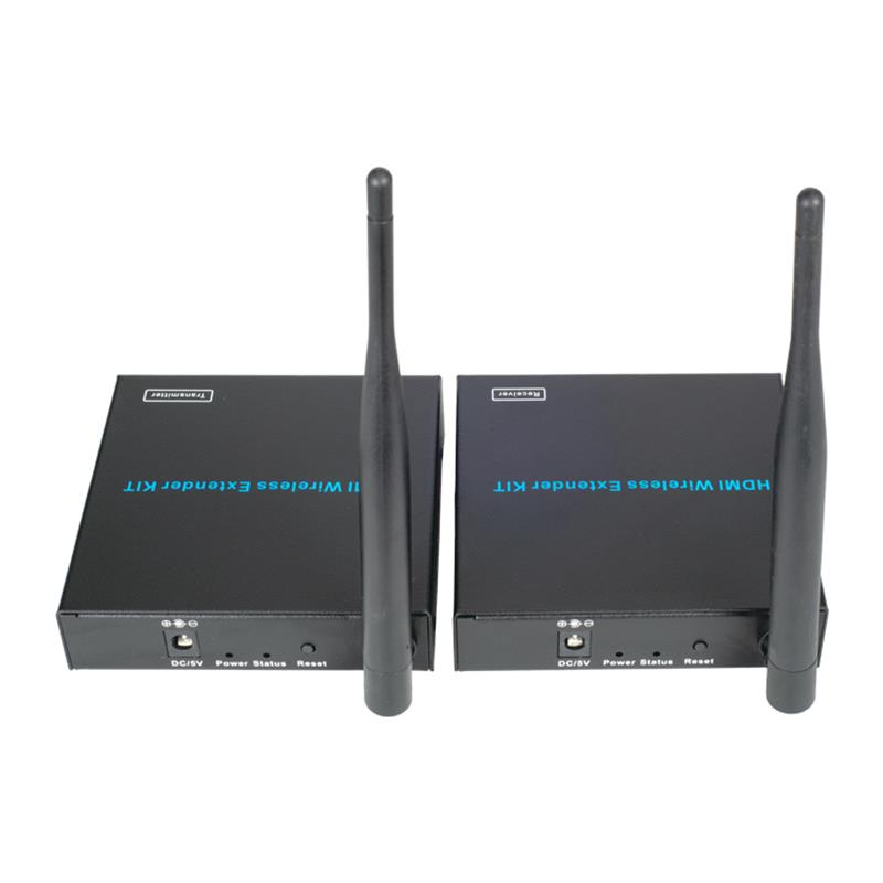 Trådlös HDMI-förlängare 100M över WIFI stödjer 3D Full HD 1080P