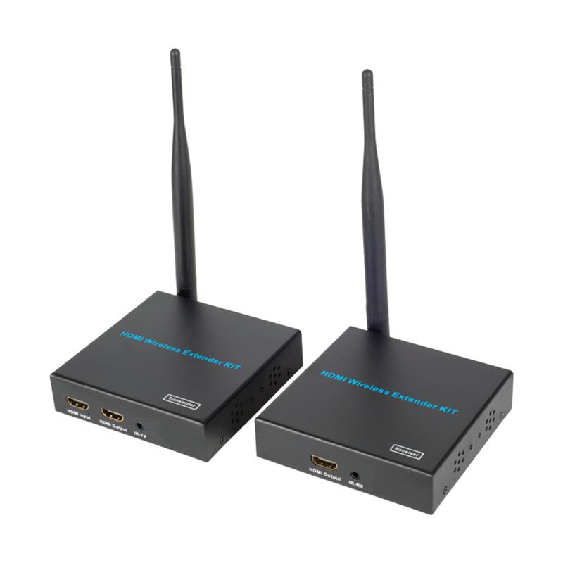 Trådlös HDMI-förlängare 100M över WIFI stödjer 3D Full HD 1080P