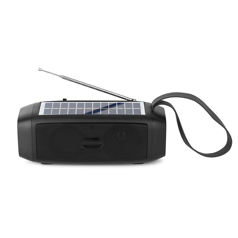 OS-602 Bluetooth högtalare med ficklampa och solladdningar