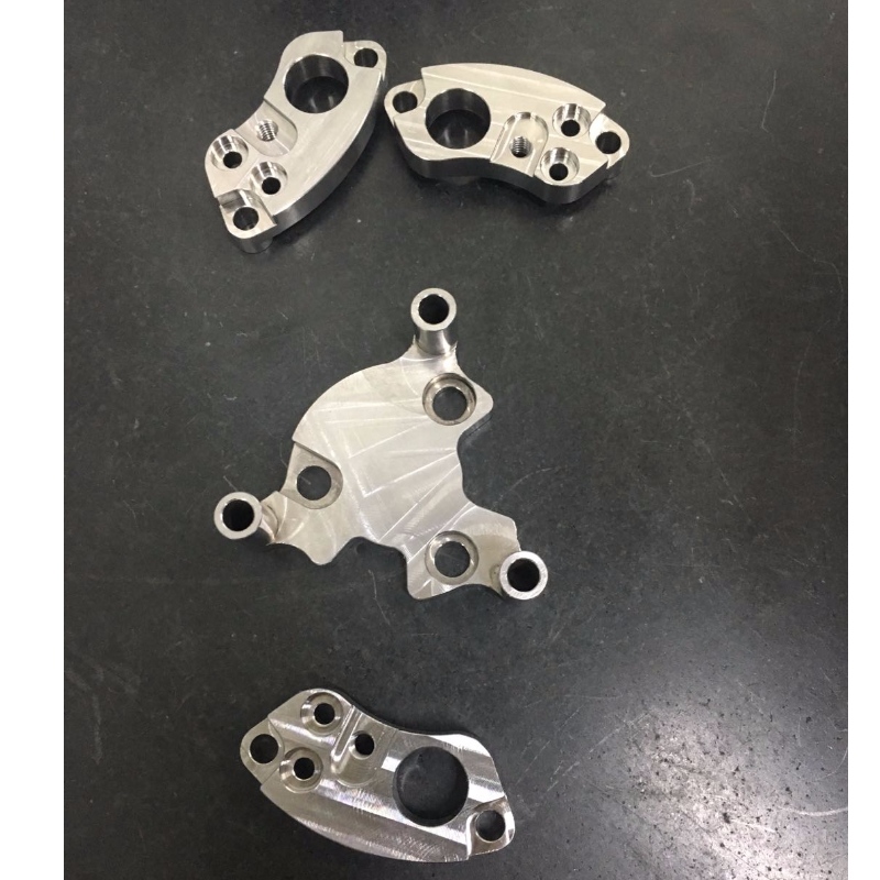 CNC-bearbetningsdelar med hög precision / rostfritt stål / passivering