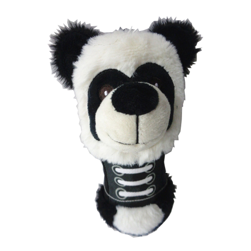 Squeaky plush hund leksak interaktiv leksak för tuggning