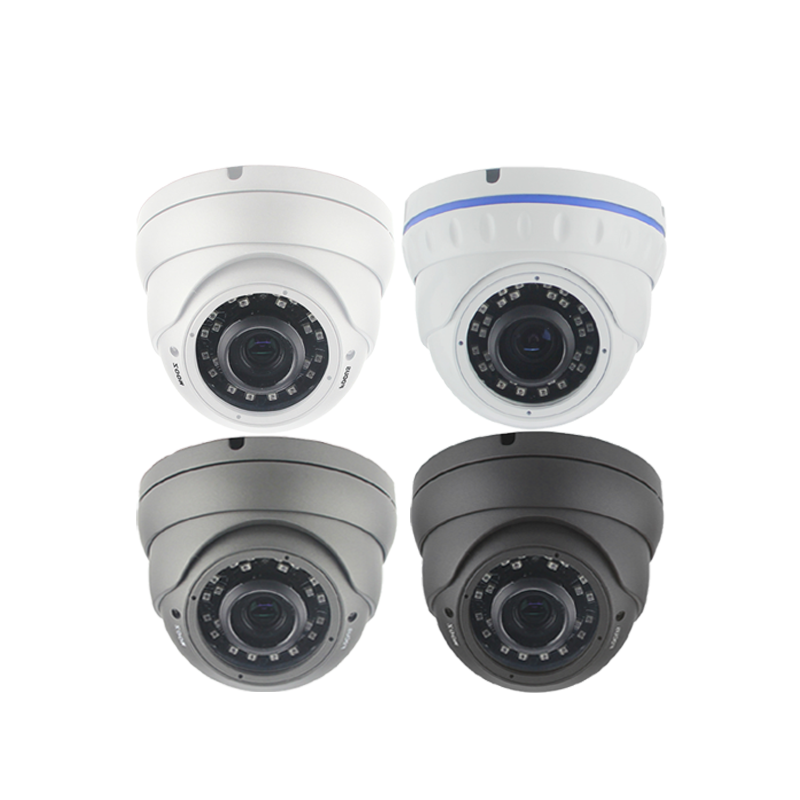 5MP XMeye IMX335+Hi3516EV300 2.8-12mm Vari-fokala linser 30m IR Range Dome IP- kamera