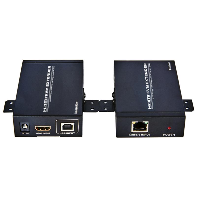 HDMI KVM Extender 60m över Single cat5e / 6 stödjer Full HD 1080P