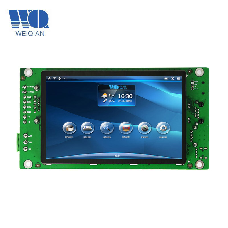 Wince Touch Screen HMI,7 Inch Touch Module Industrial Panel PC