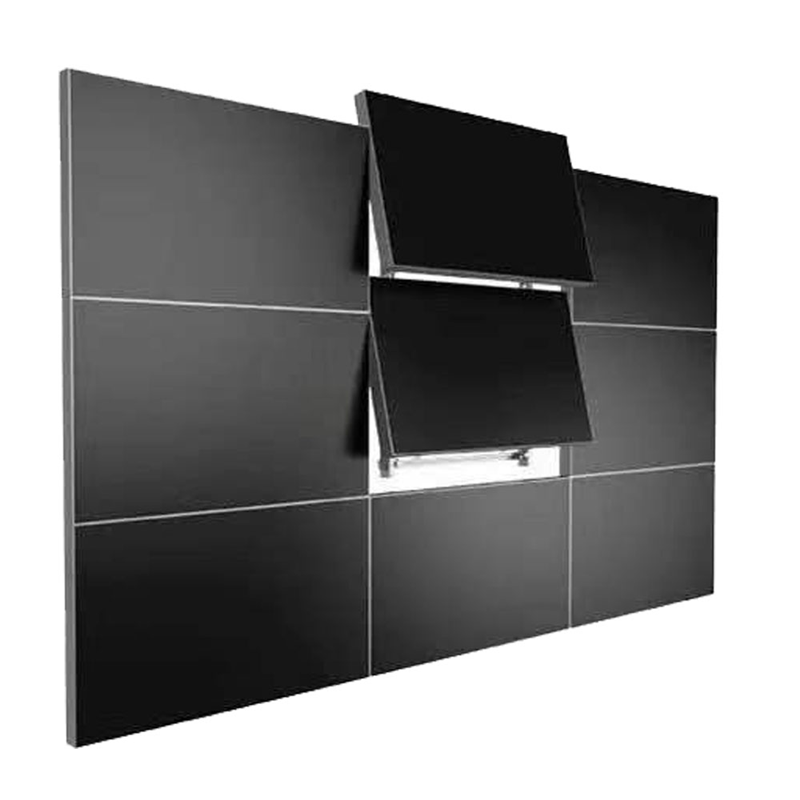 49-tums 3,5 mm-ram 700 Nit LCD 2 * 3, 3 * 3 videoväggar storformat skärm med LG-panel för showroom, kommandocenter, kontrollrum och köpcentrum