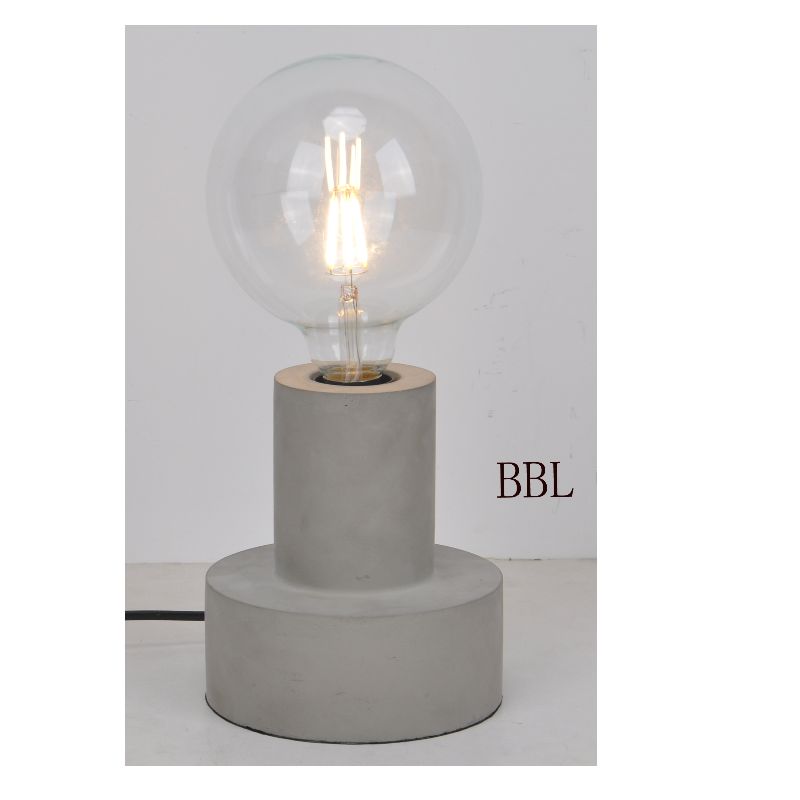 Bordslampa med 2-lags betongfäste