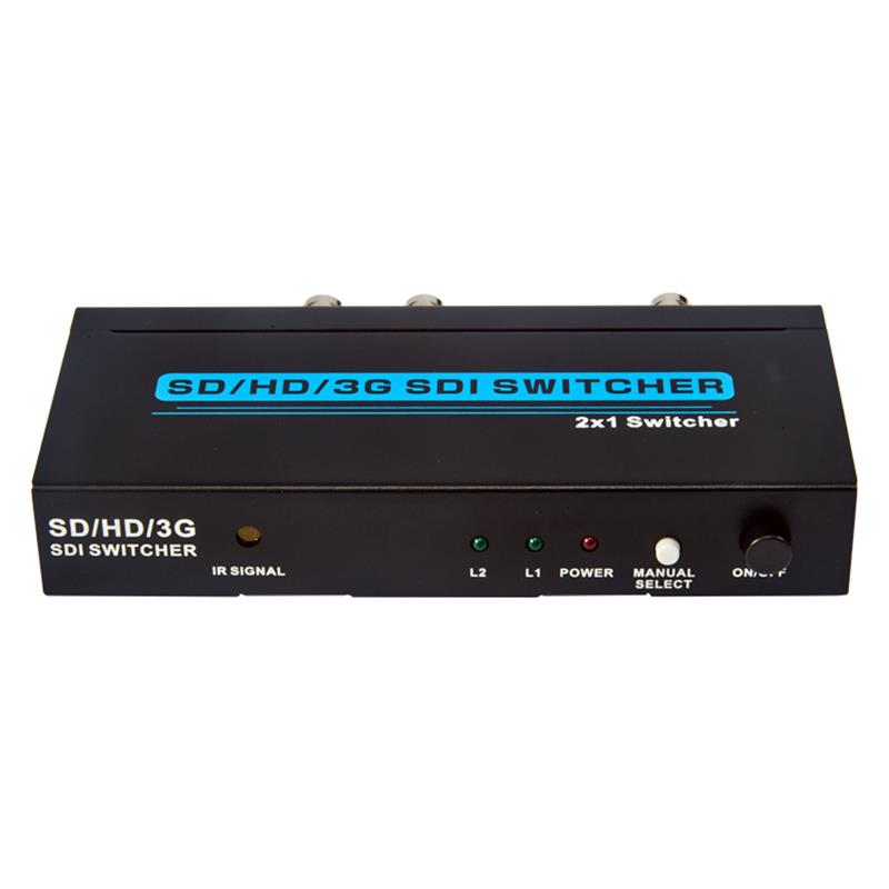 SD / HD / 3G SDI 2x1 SWITCHER Support 1080P