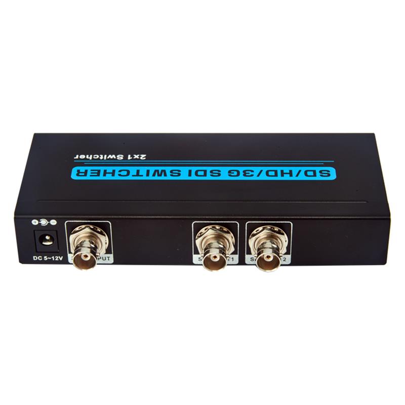 SD / HD / 3G SDI 2x1 SWITCHER Support 1080P