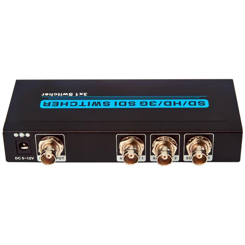 SD/HD/3G SDI 3x1 SWITCHER Stöd 1080P