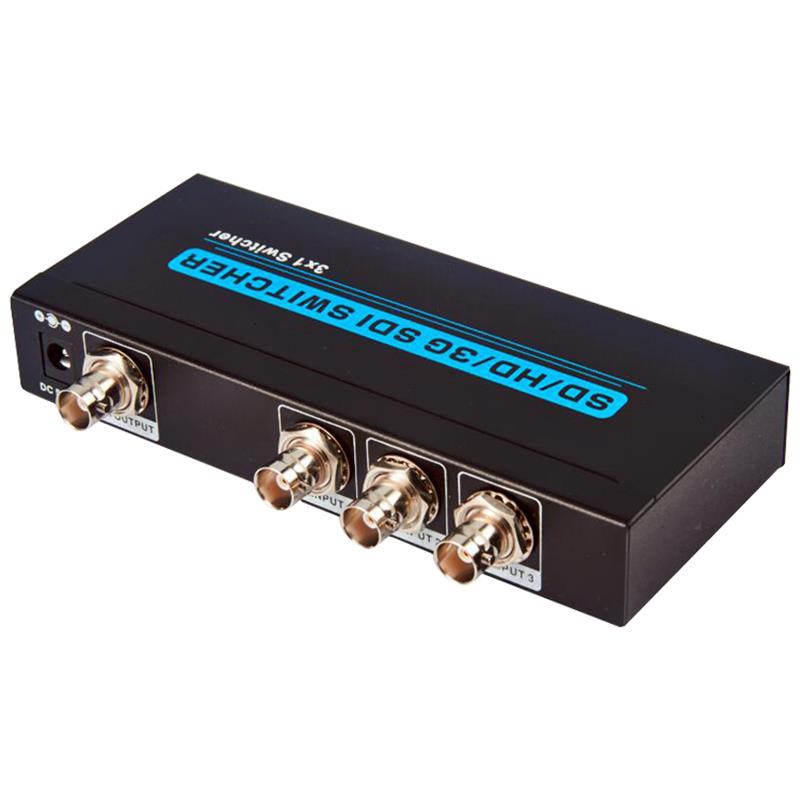 SD/HD/3G SDI 3x1 SWITCHER Stöd 1080P