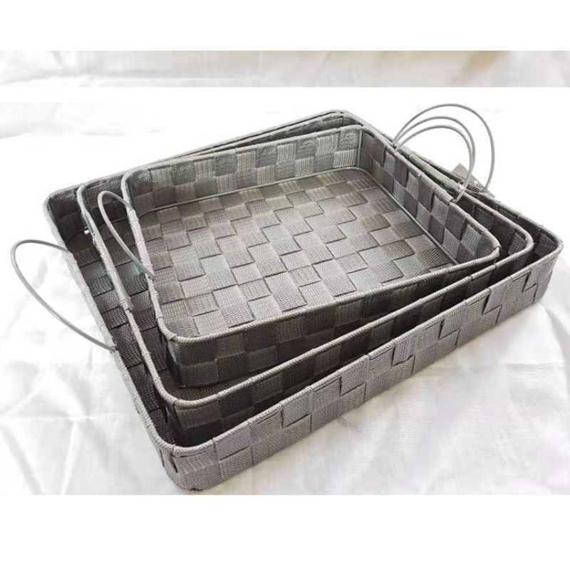 Handgjord förvaringsbricka i polypropen