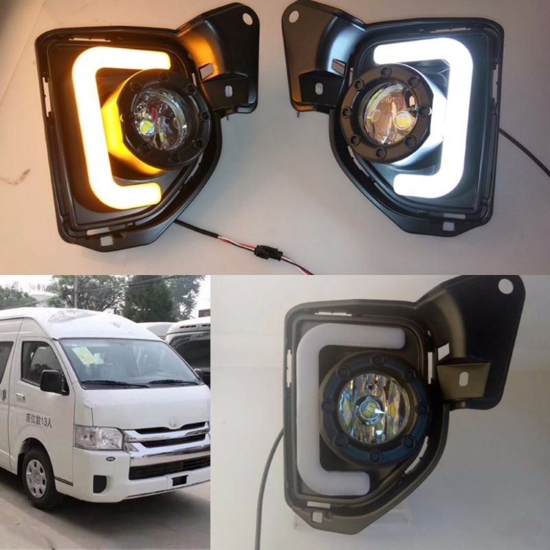 Fogglampa för Toyota Hiace 2014,2016,Dagsljuset för Toyota Hiace 2014.2016 DRL