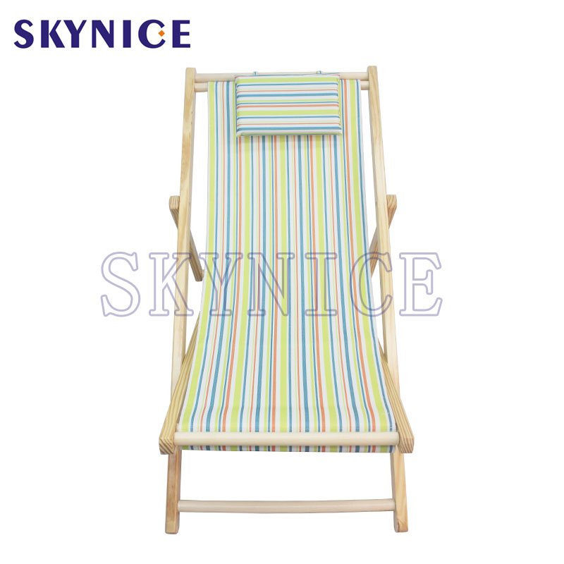Sunshine Wood Lounge Deck Chair