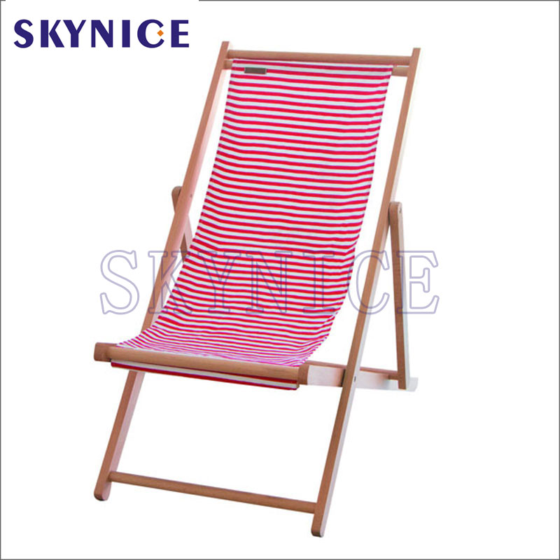Top Sale Wooden Beach Lounge Chair