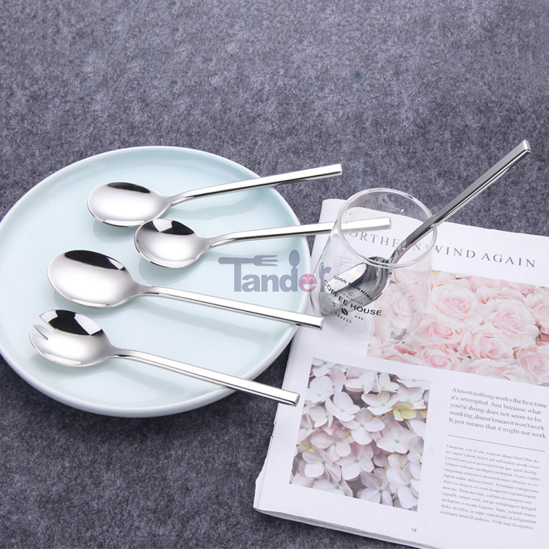 vackra designade 21pcs- metallbankettbestick
