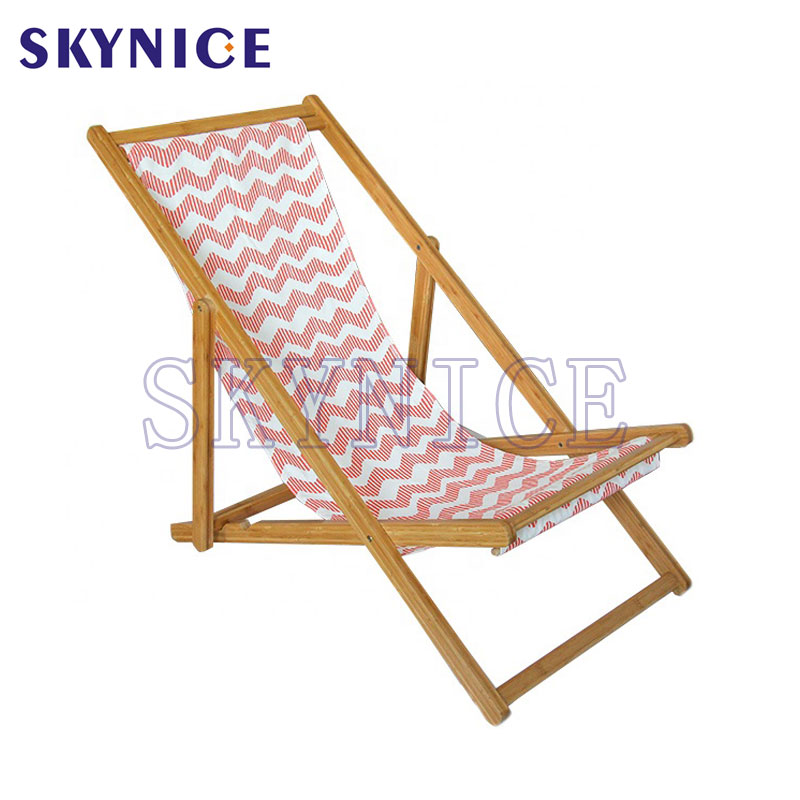 Ytterdörren Canvas Recline Sling Garden Paito Beach Stolar