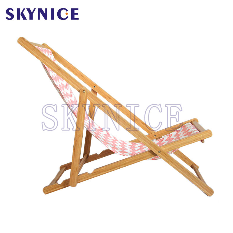 Ytterdörren Canvas Recline Sling Garden Paito Beach Stolar
