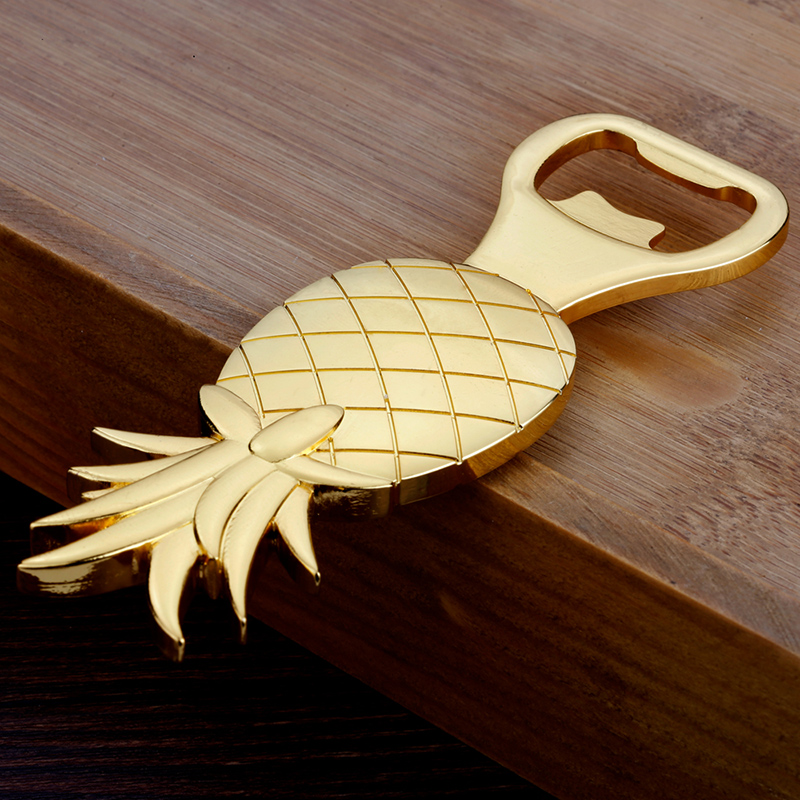 Zink Alloy Ananas Shaped Beer Bottle Opener