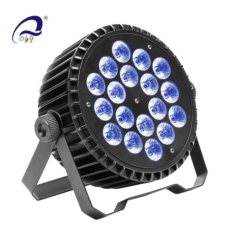 PL35 18PCS Silent Aluminium LED Wash Par nattklubb Light