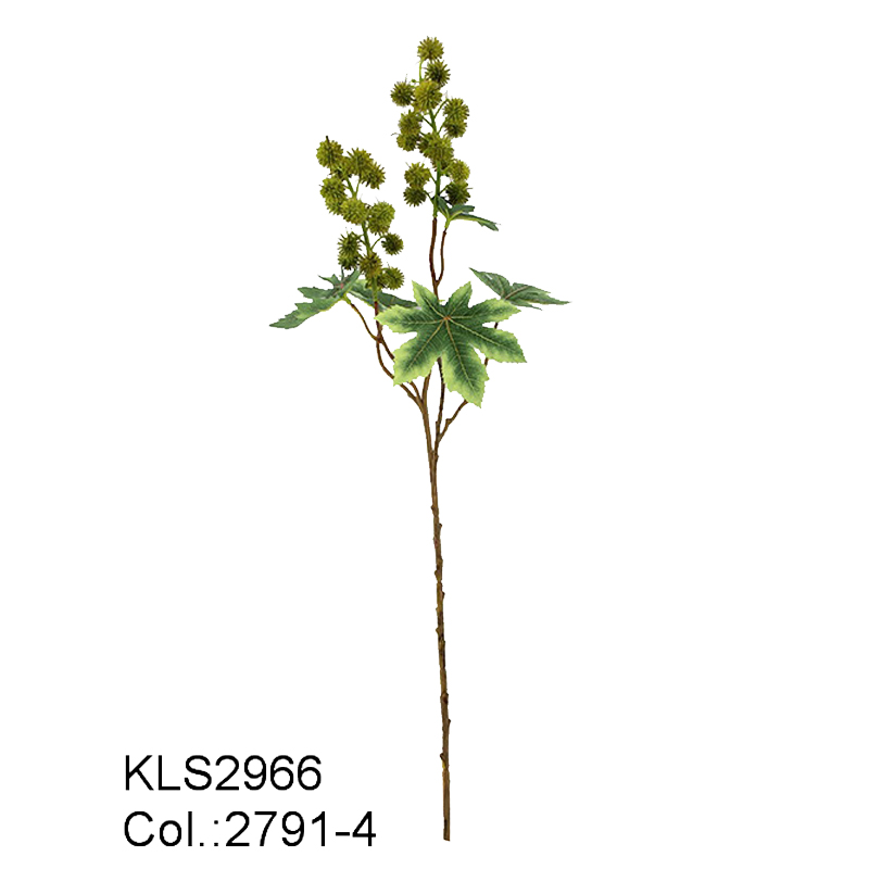 67cm Ricinus Spray \/ 35 huvuden