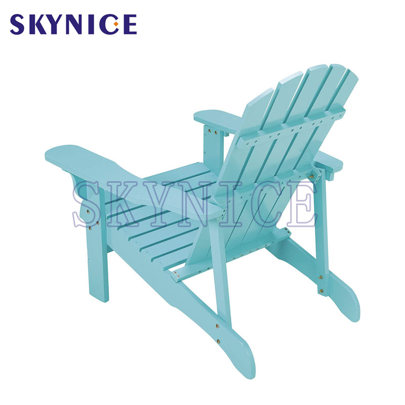 Eget Solid Wood Outdoor Patio Garden Lounge Adirondack Chair