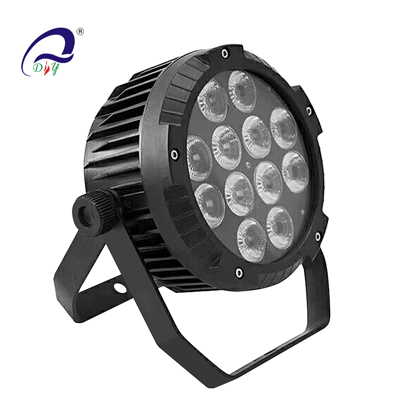 PL20 12PCS Vattenbeständig IP65 LED Par stage Light