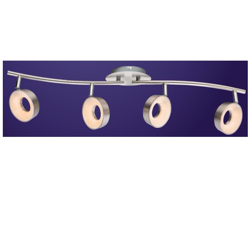 Högspänning LED-spotlight-4, med plastskärm