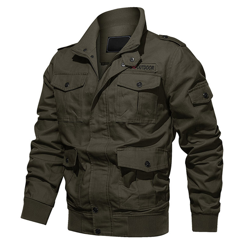 Outdoor Work Jacket casual Fashing Pilot Sping coat anpassad bomberjacka