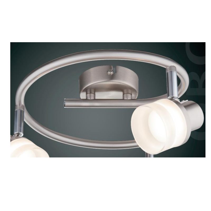 Högspänning LED-spotljus-3, med cylinderplastskärm