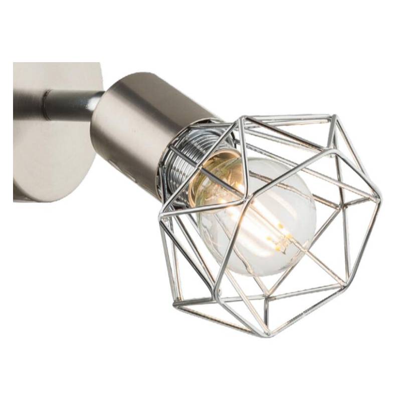 Spot light-1 med metallnät