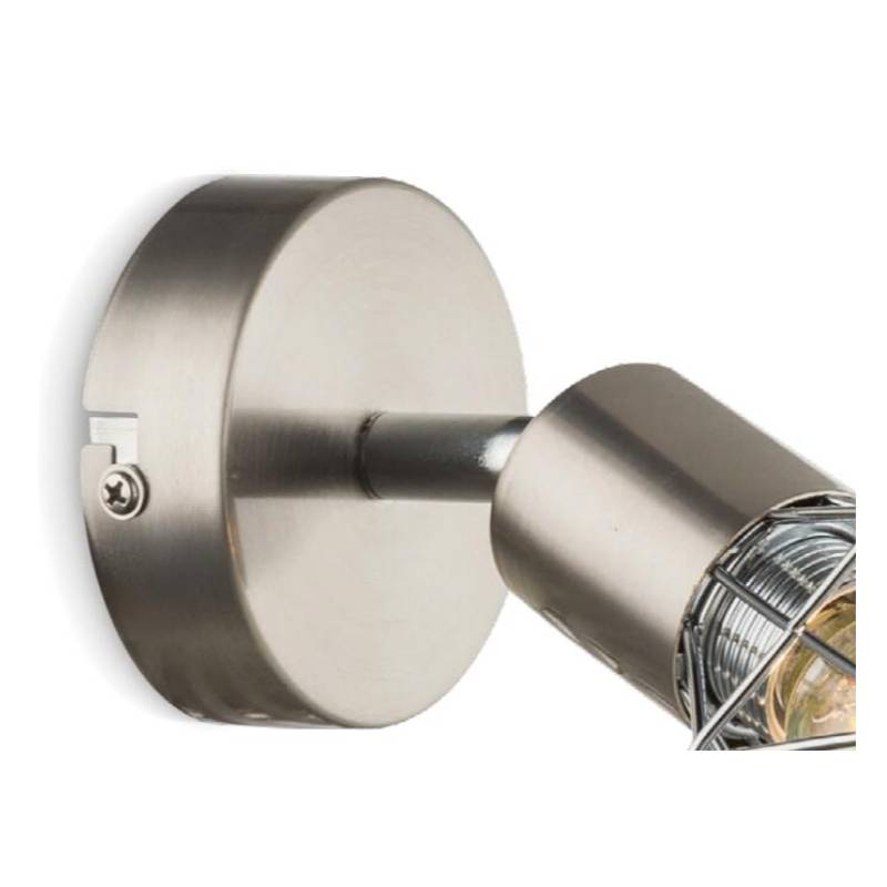 Spot light-1 med metallnät