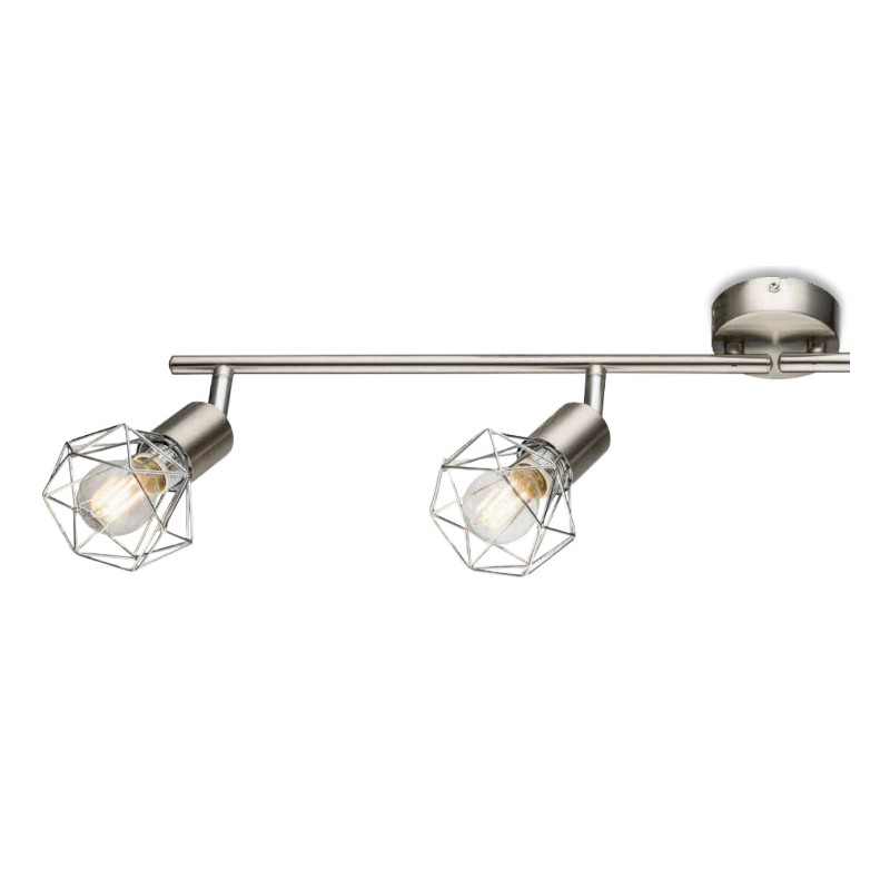 Spot light-4 med metallnät