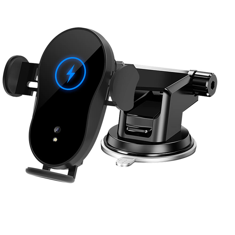 Biltrådlös laddare 10W/15W Innehavare av infraröd sensor med Sensor