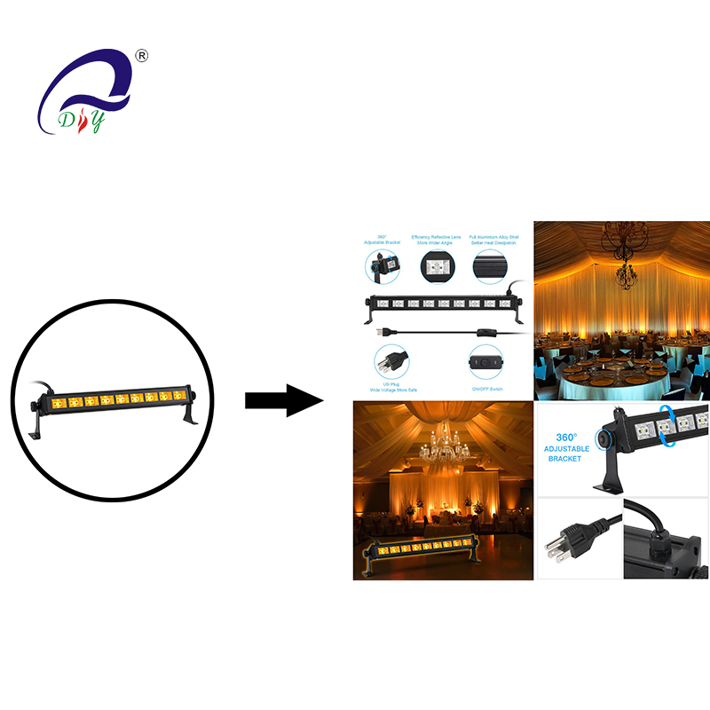 LED-G9 LED Gyllene ljus för bröllop
