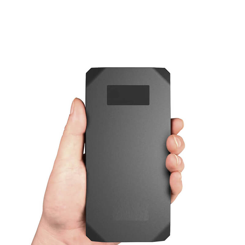 10000mAh QC PD3.0 Snabbladdningsbank med LCD- skärmvisning för alla smarta telefoner