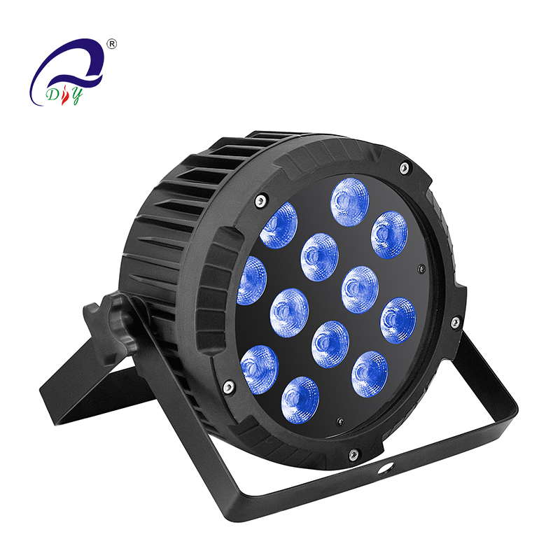 PL20 12PCS Vattenbeständig IP65 LED Par stage Light