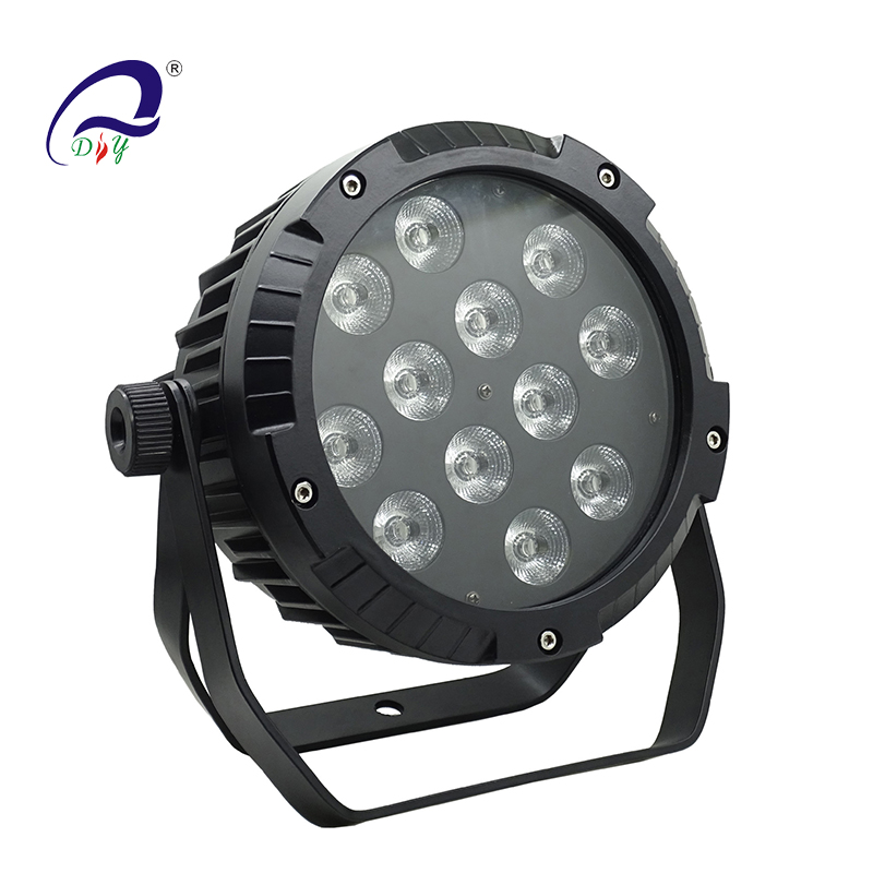 PL20 12PCS Vattenbeständig IP65 LED Par stage Light