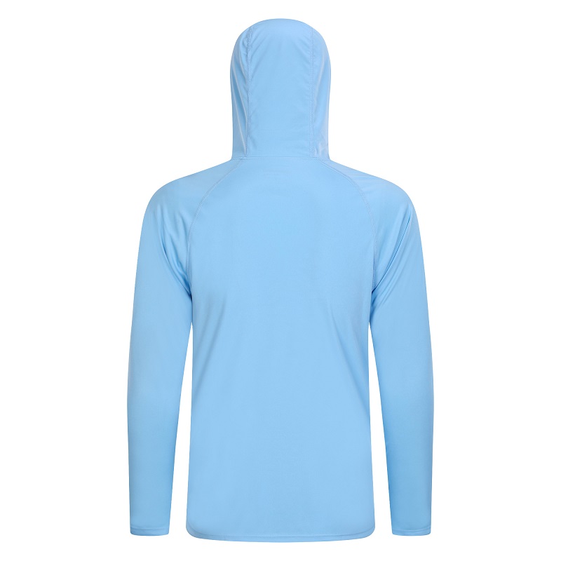 Anpassa herr UPF 50+ solskyddsjacka T-shirt Långärmad klättring Running atletiska skjortor