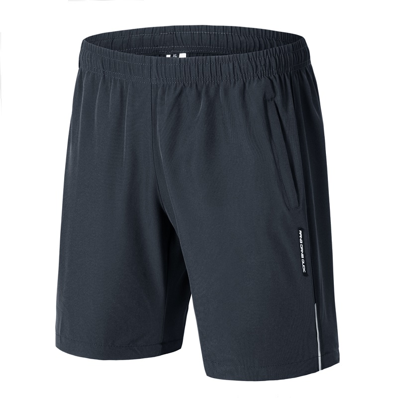 Varm försäljning män vanligt svart anpassade dragsko gym bär fitness shorts streetwear sport shorts