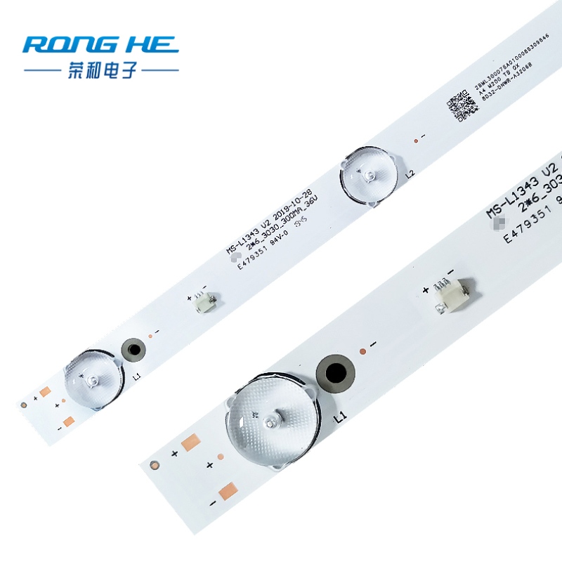 Varm försäljning av MS-L1343 32 tum 6 ljus V2 LED-backlight-remsa