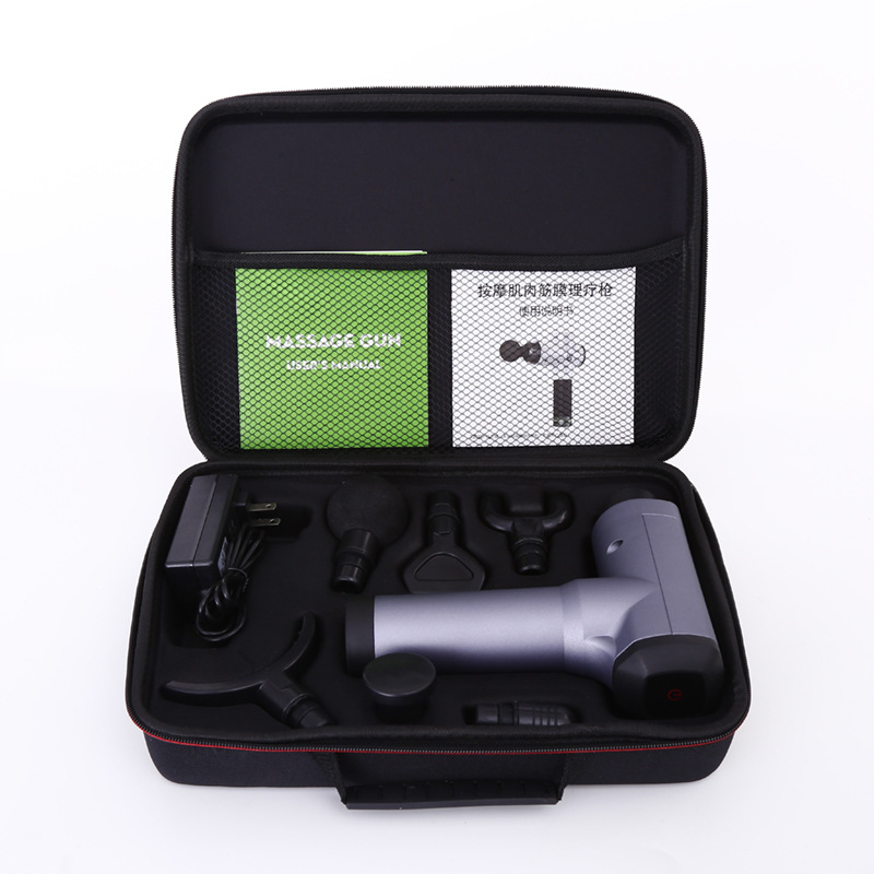 Muskel Massager Fitness muskelavslappnande elektrisk chock ta djup vibration fascial pistol